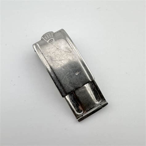 Rolex 7206 6636 outer clasp for 20mm oyster bracelet .